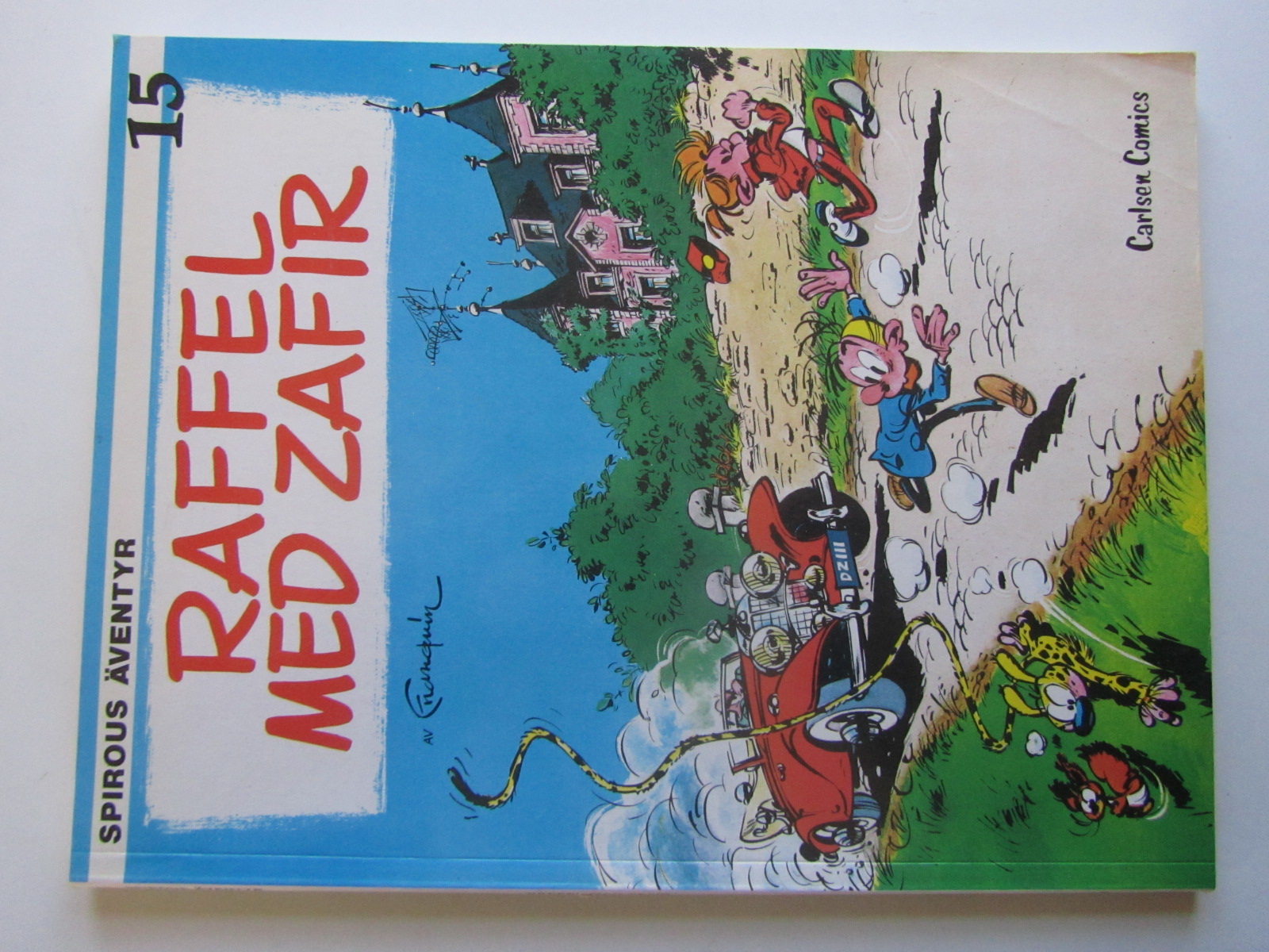 Spirou 15 Raffel med Zafir 1:a uppl.