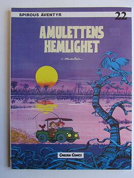 Spirou 22 Amulettens hemlighet 2:a uppl.