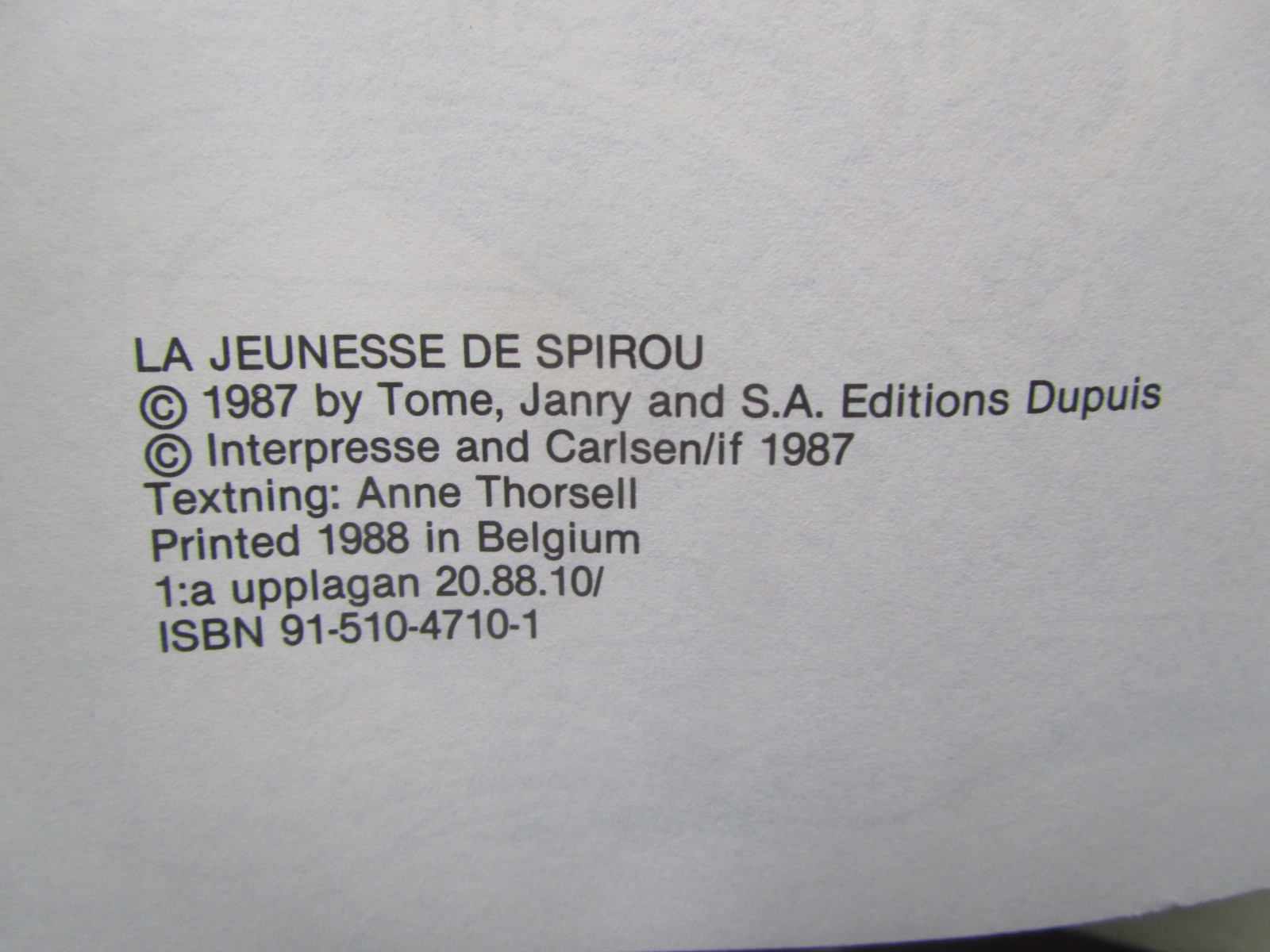 Spirou 34 Heja Spirou! - 4