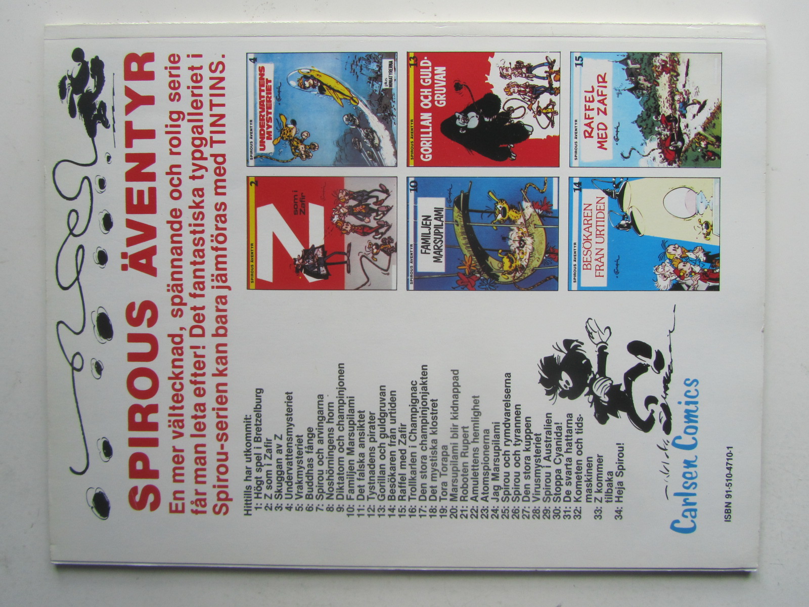 Spirou 34 Heja Spirou! - 2