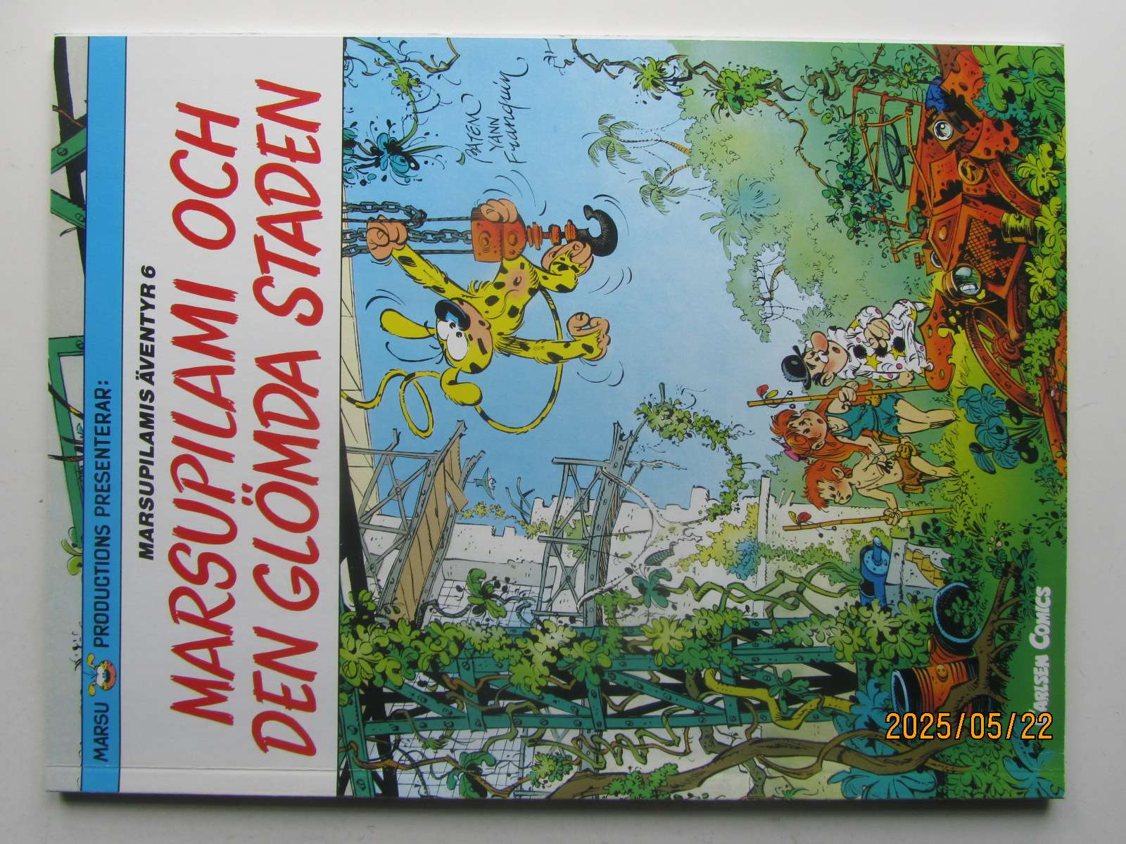 Marsupilamis Äventyr 06 Marsupilami och den glömda staden