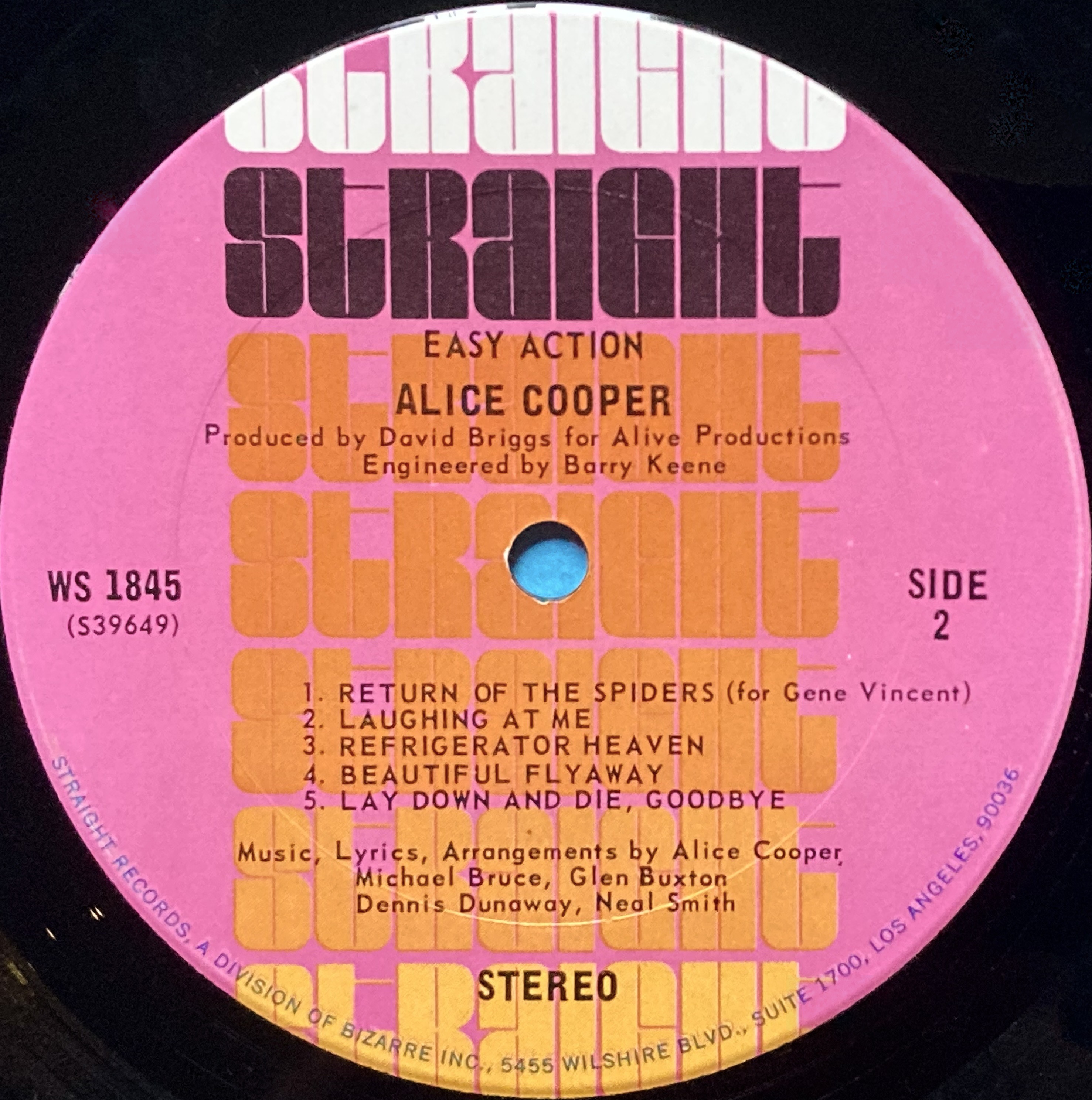 ALICE COOPER - Easy action US-0rig LP 1970 - 5