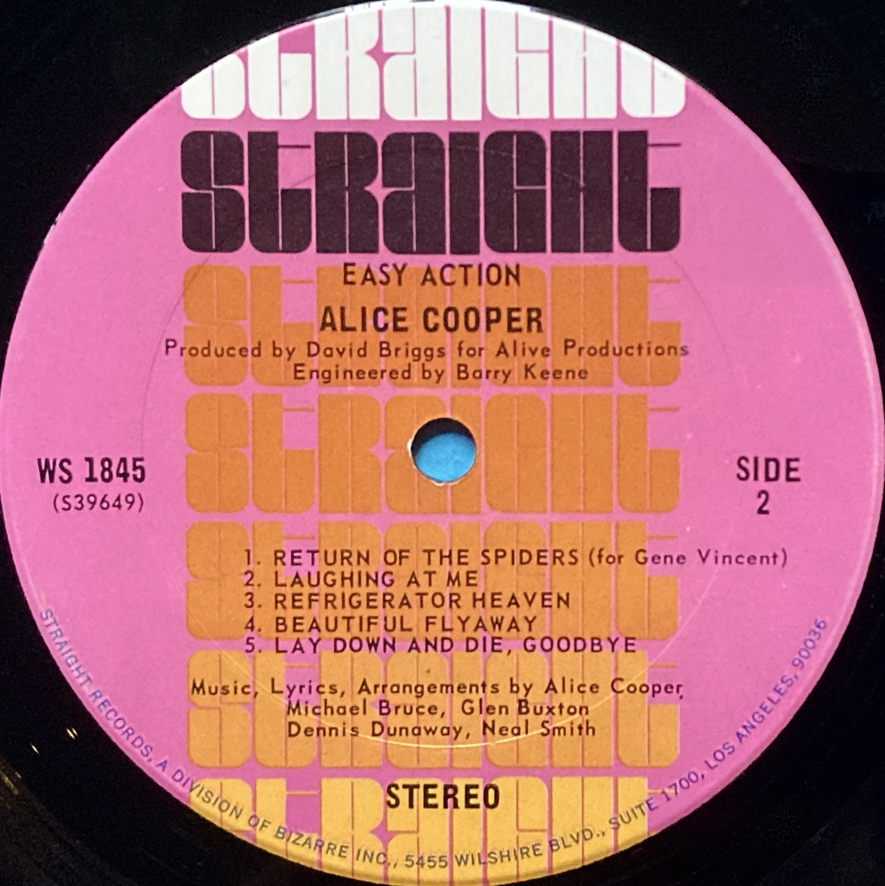 ALICE COOPER - Easy action US-0rig LP 1970 - 4