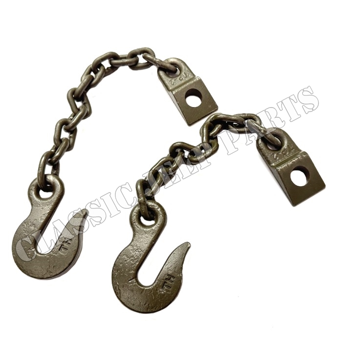 Safety chain pair WILLYS MBT BANTAM T3