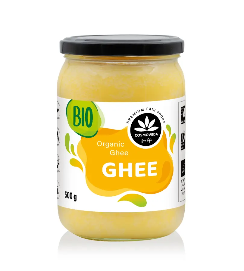 Ghee Ekologiskt 500g Cosmoveda