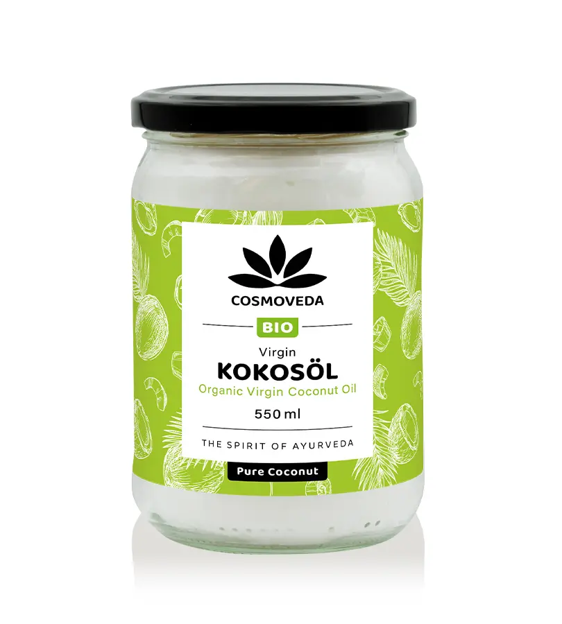 Kokosnötolja Virgin Ekologisk 550ml Cosmoveda