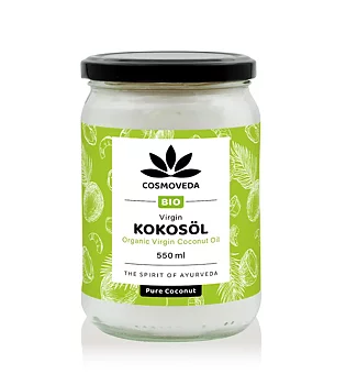 Coconut Oil Virgin Organic 550ml Cosmoveda