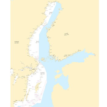 Sjökort Nr 2 Östersjön