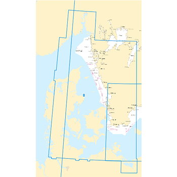 Sjökort Nr 8 Skagerrak – Kattegatt