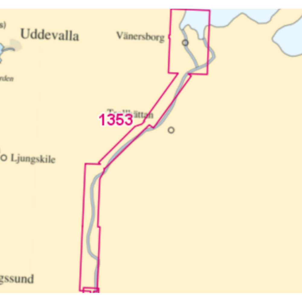 Nr 1353 Göta älv -  Trollhätte kanal, Nord