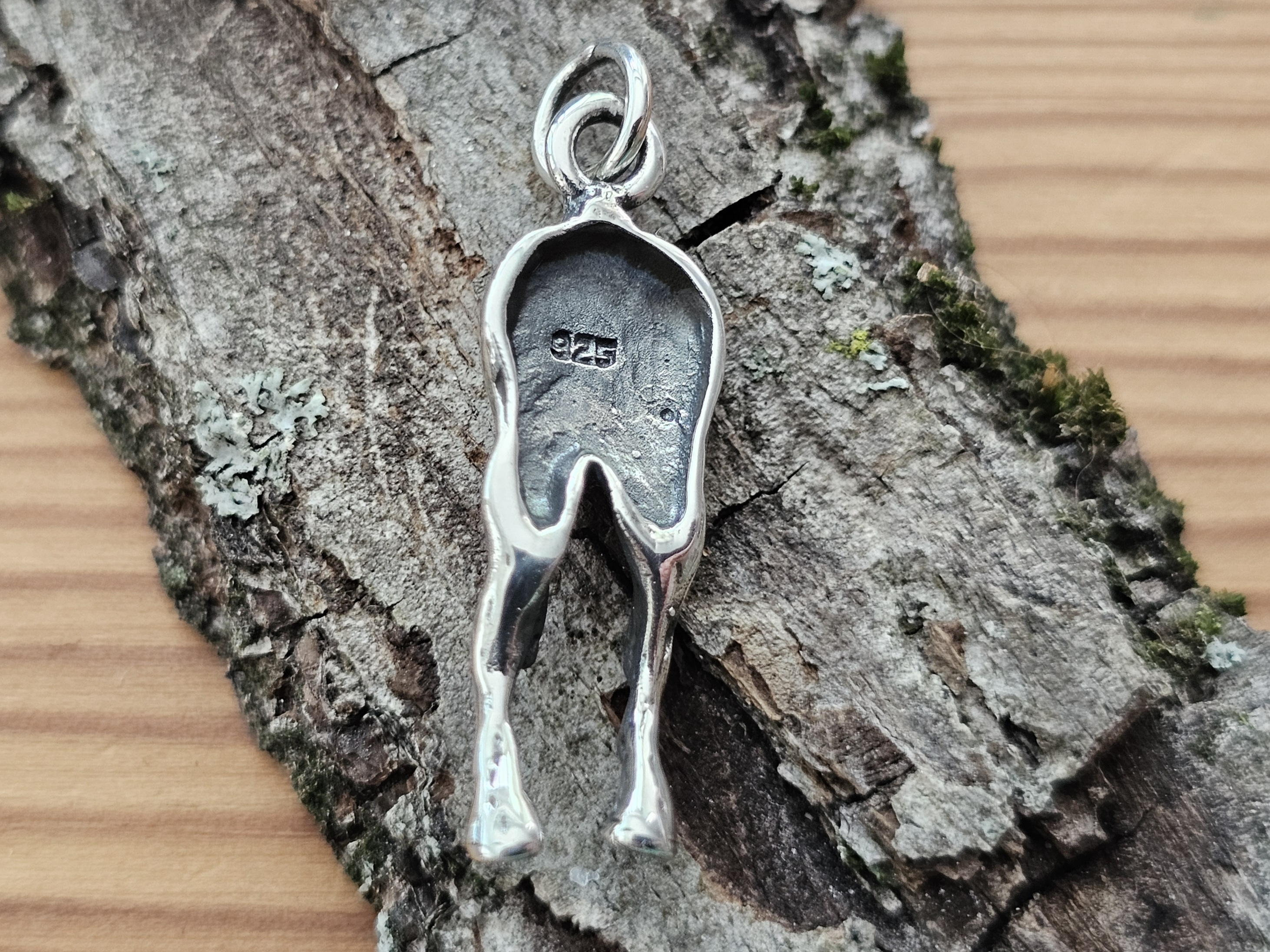 Hästrumpa hänge 925-silver - 2
