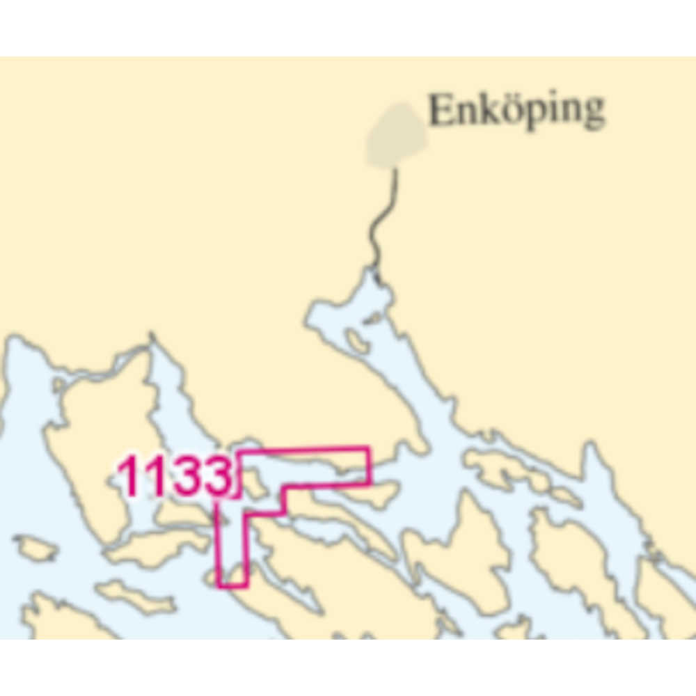 Nr 1133 A. Aggarösundet, B. Hjulstafjärden
