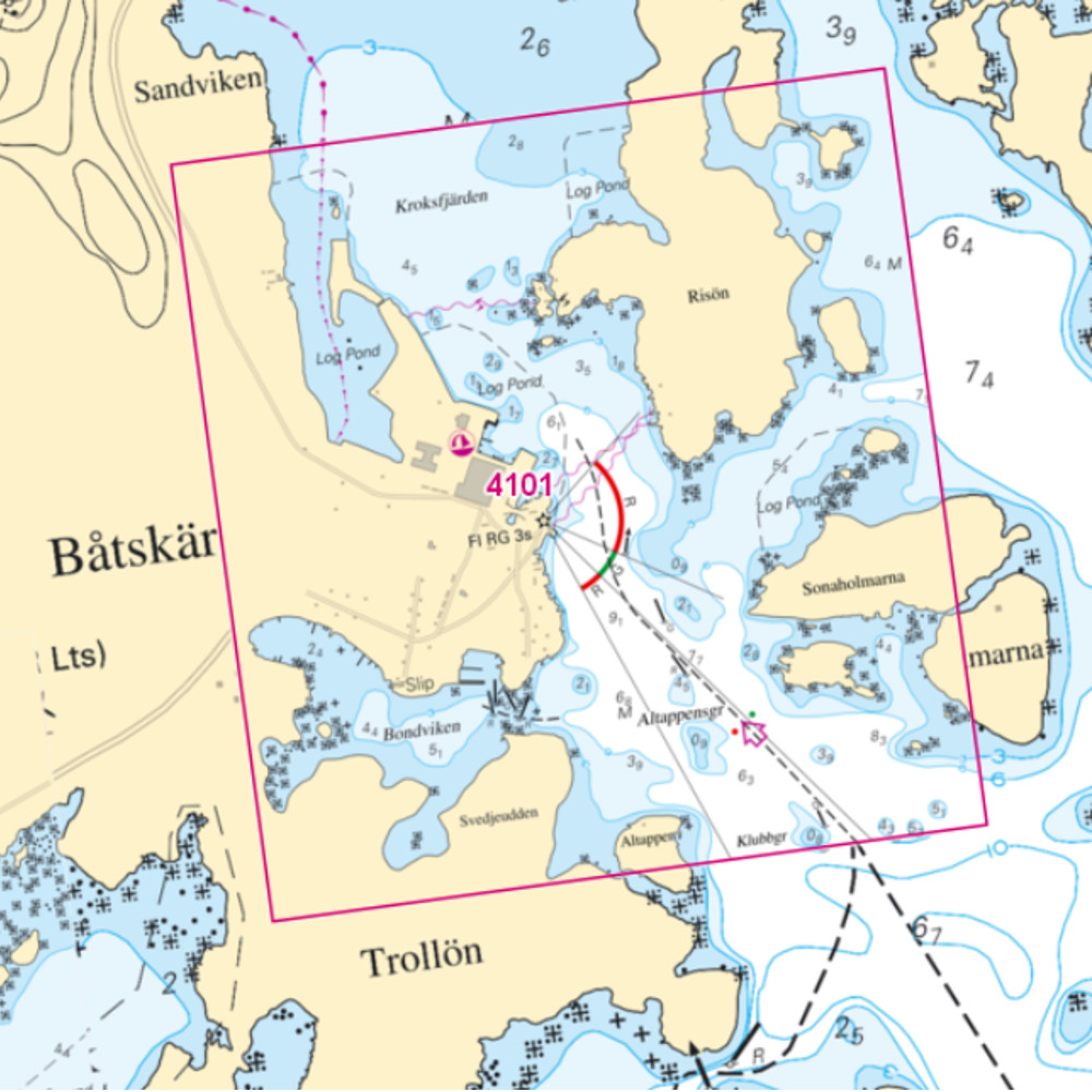 Nr 4101 Luleå-Haparanda hamn      - 2