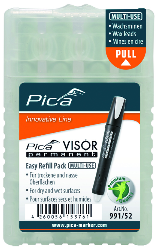 Stift PICA Visor Permanent Refill - 5