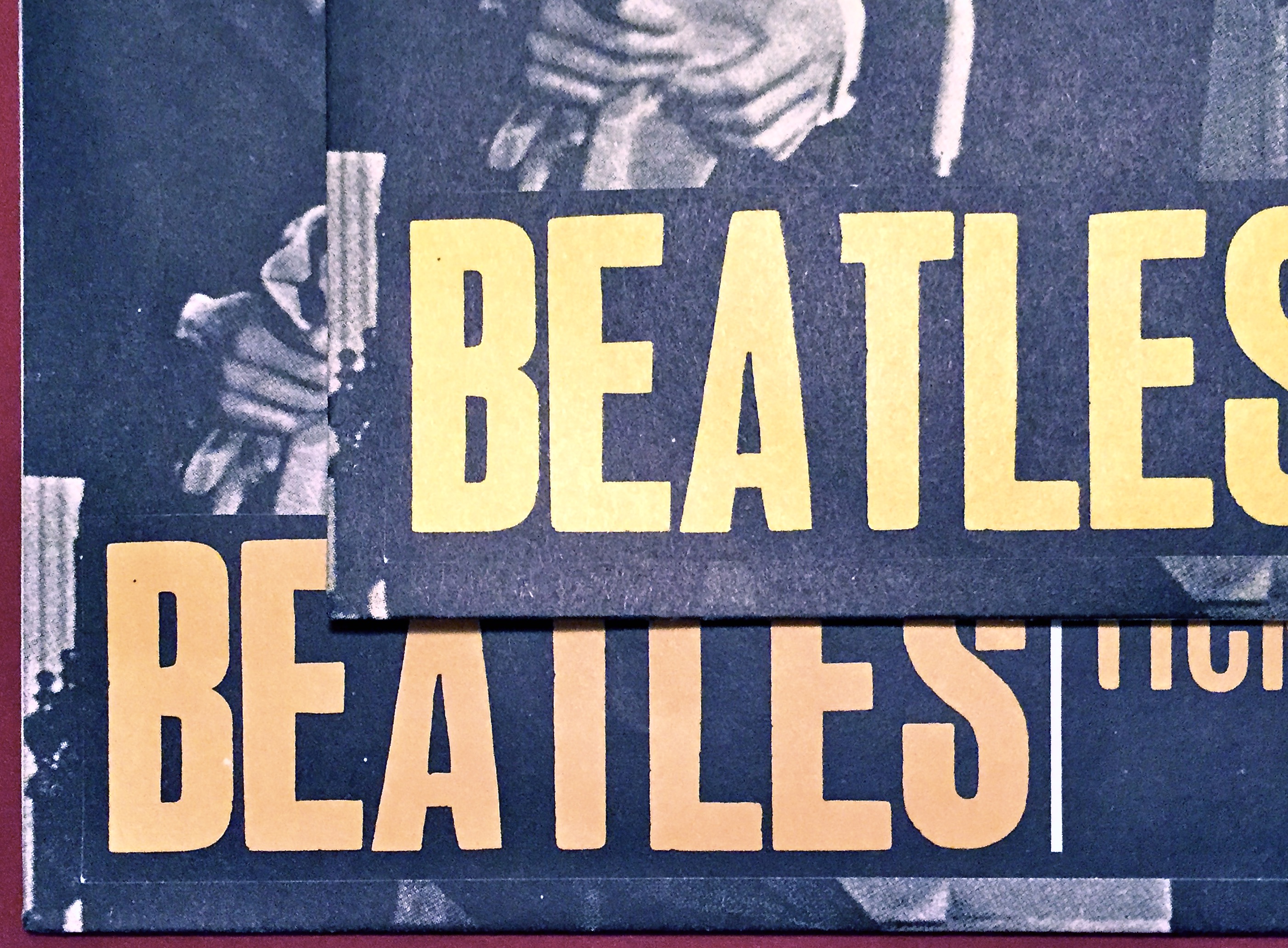 BEATLES - Ticket to ride MÖRKGUL 7" Swe 1965 ENDAST PS - Arkivex / MINT-! - 3
