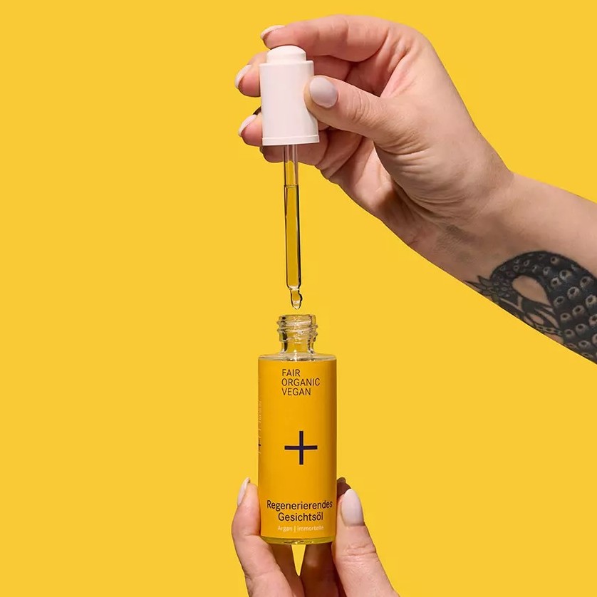 i+m Naturkosmetik Ansiktsolja Argan & Immortelle - 2