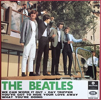 BEATLES - We can work it out +3 Swe EP 1966 ENDAST PS - Arkivex / MINT-!