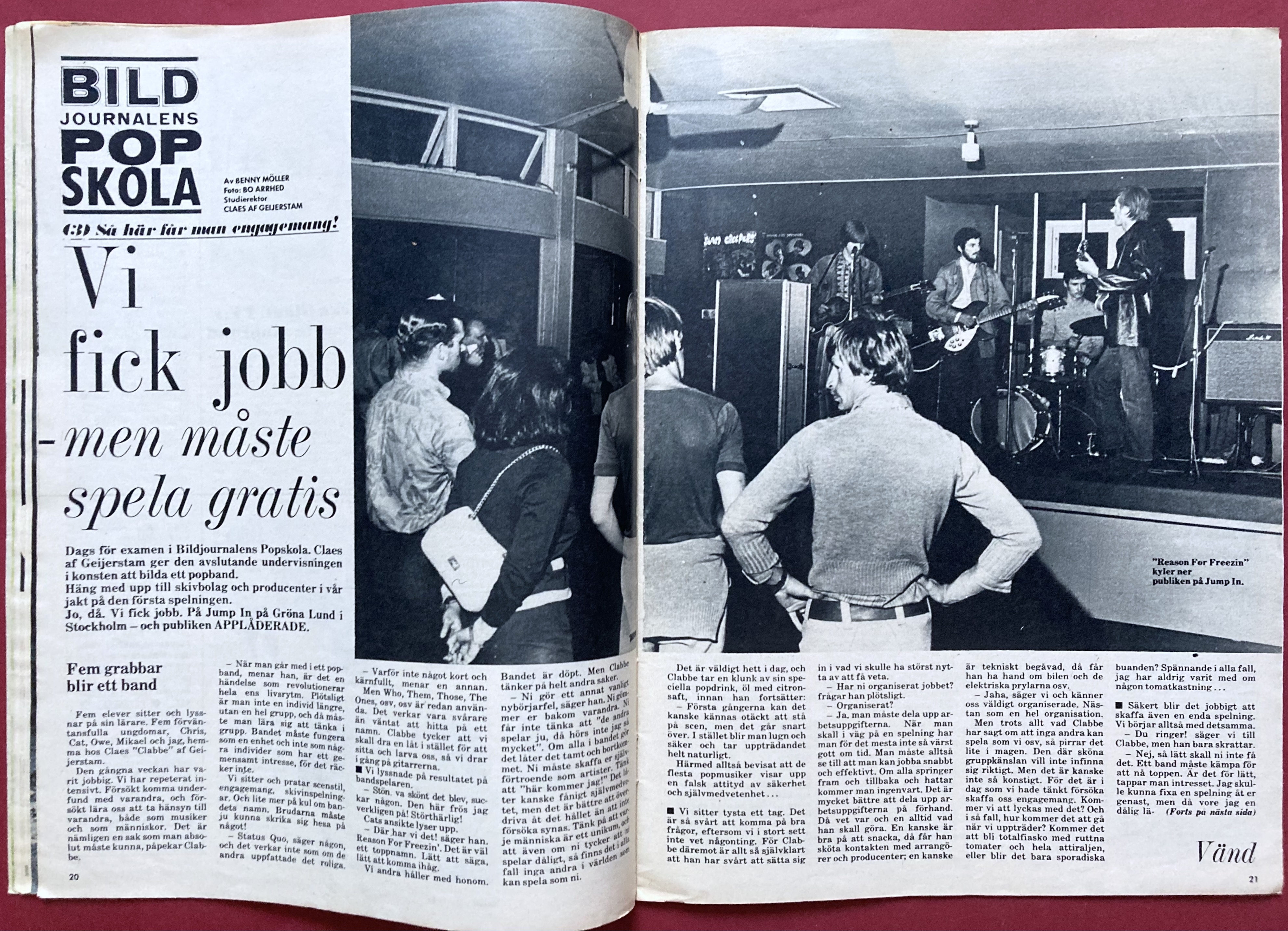 BILDJOURNALEN - Nr 32 1967 med HEP STARS Elefantbild - 6