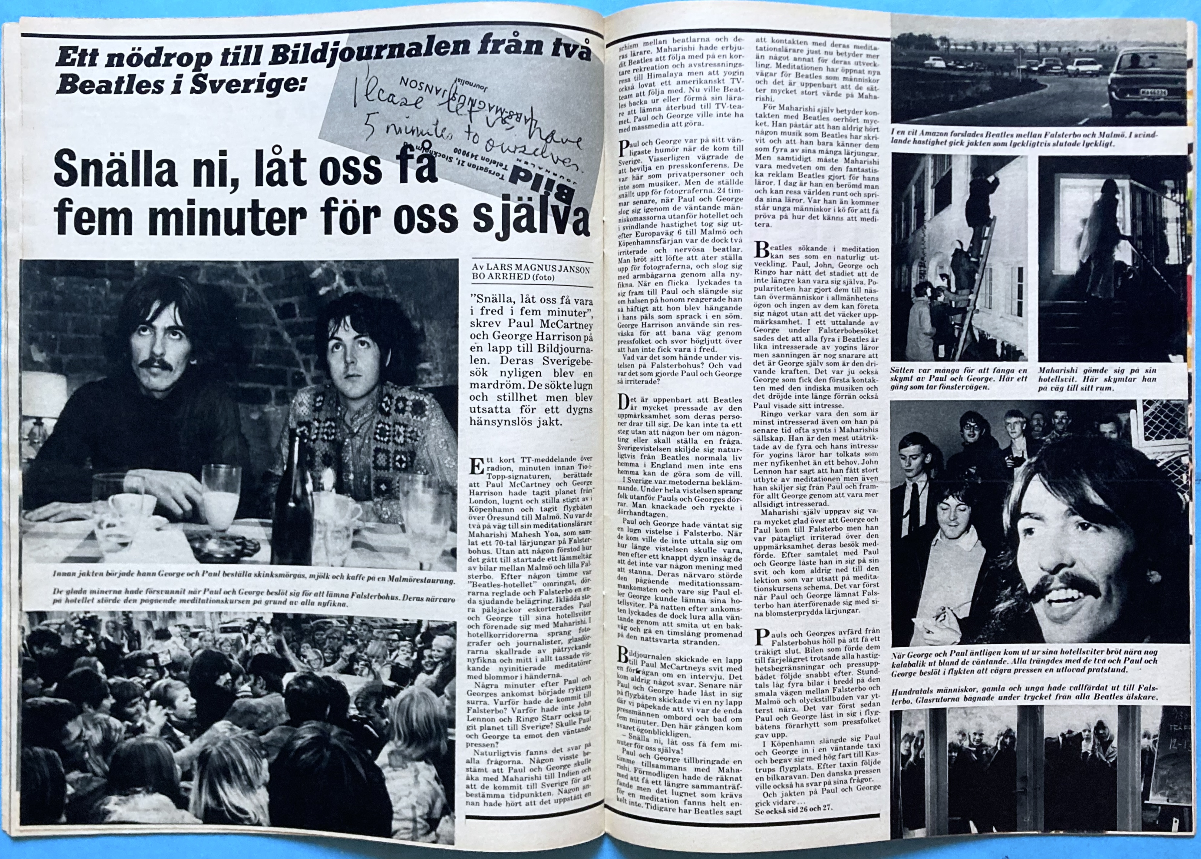 BILDJOURNALEN - Nr 43 1967 med JIMI HENDRIX Elefantbild - 8