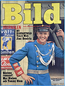 BILDJOURNALEN - Nr 43 1967 med JIMI HENDRIX Elefantbild