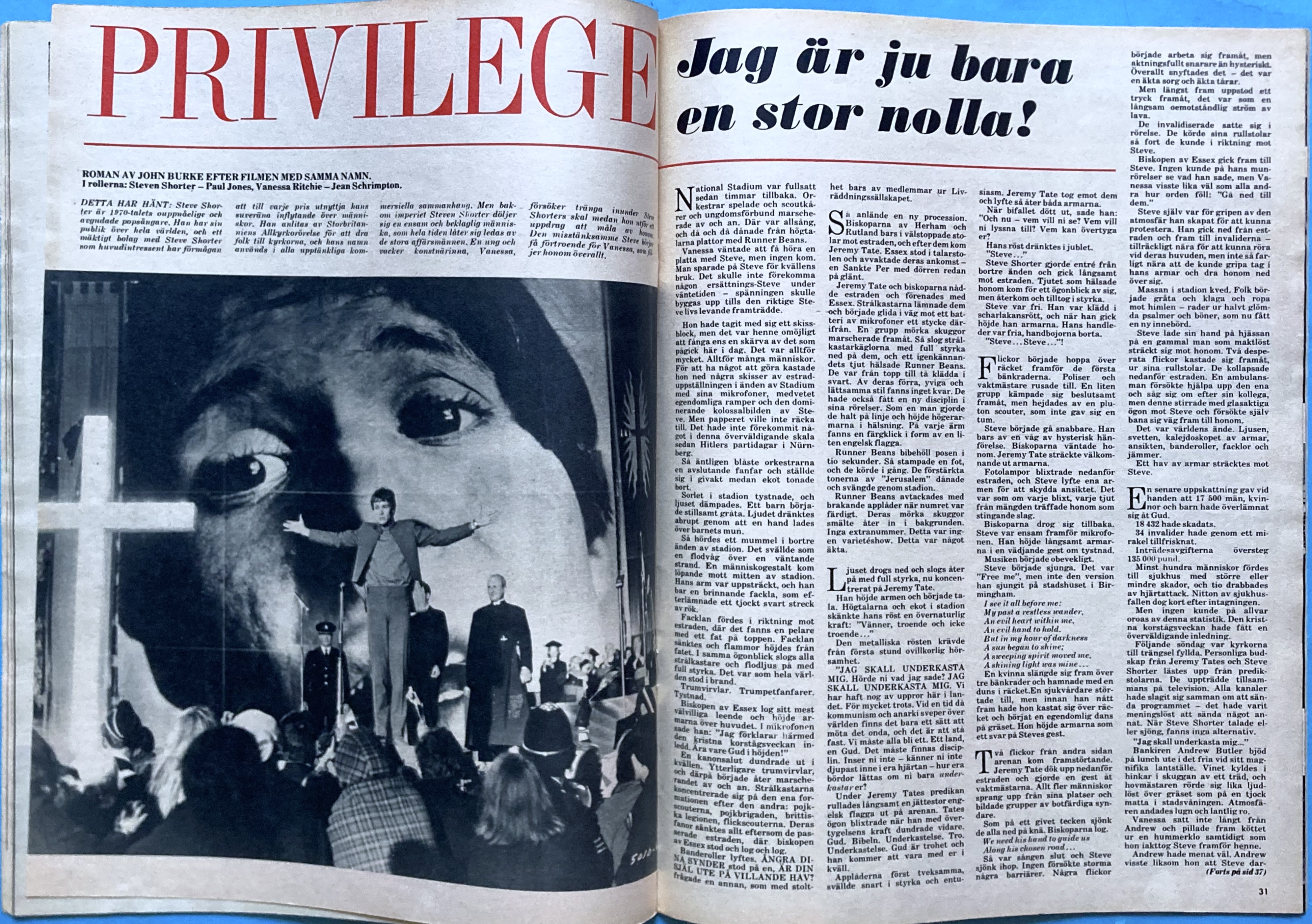 BILDJOURNALEN - Nr 43 1967 med JIMI HENDRIX Elefantbild - 7