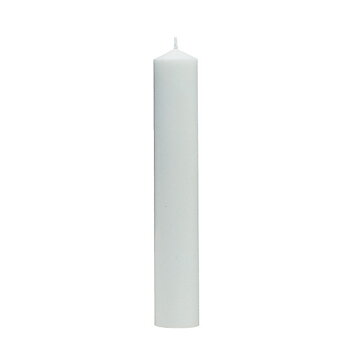 Altarljus 50x300 mm med borrat hål 10x40mm
