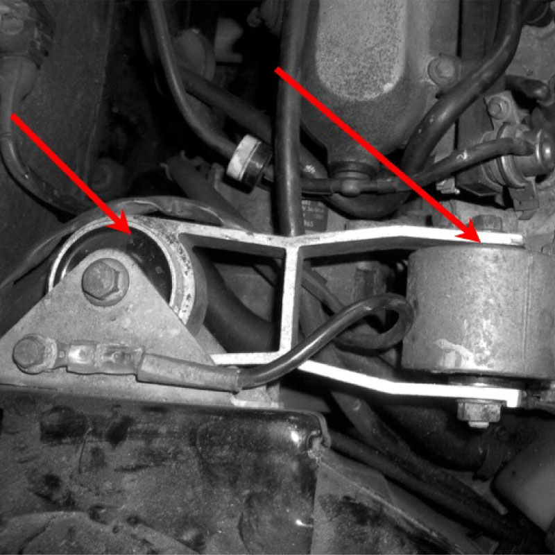 Engine mount 9000 Upper - 2