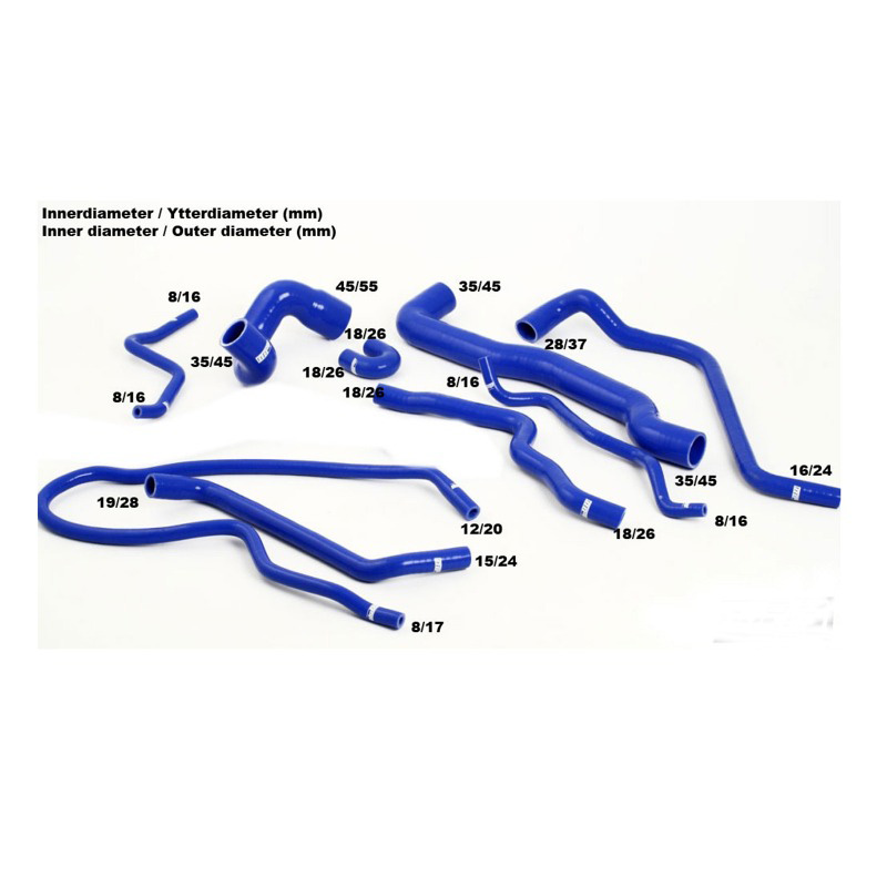 Coolant hoses silicone kit - 2
