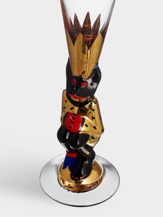 Nobel Devil Glass Gold Shot Schnapps - 2