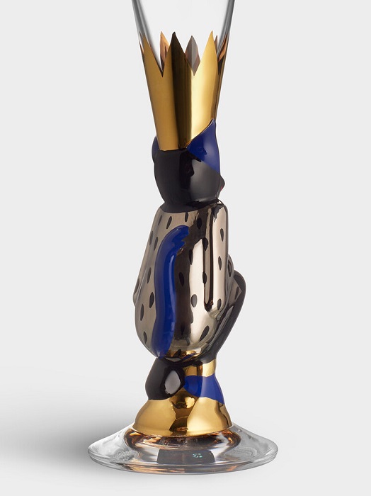Nobel Devil Glass Silver Shot Schnapps - 3