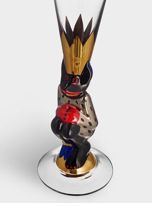 Nobel Devil Glass Silver Shot Schnapps - 2