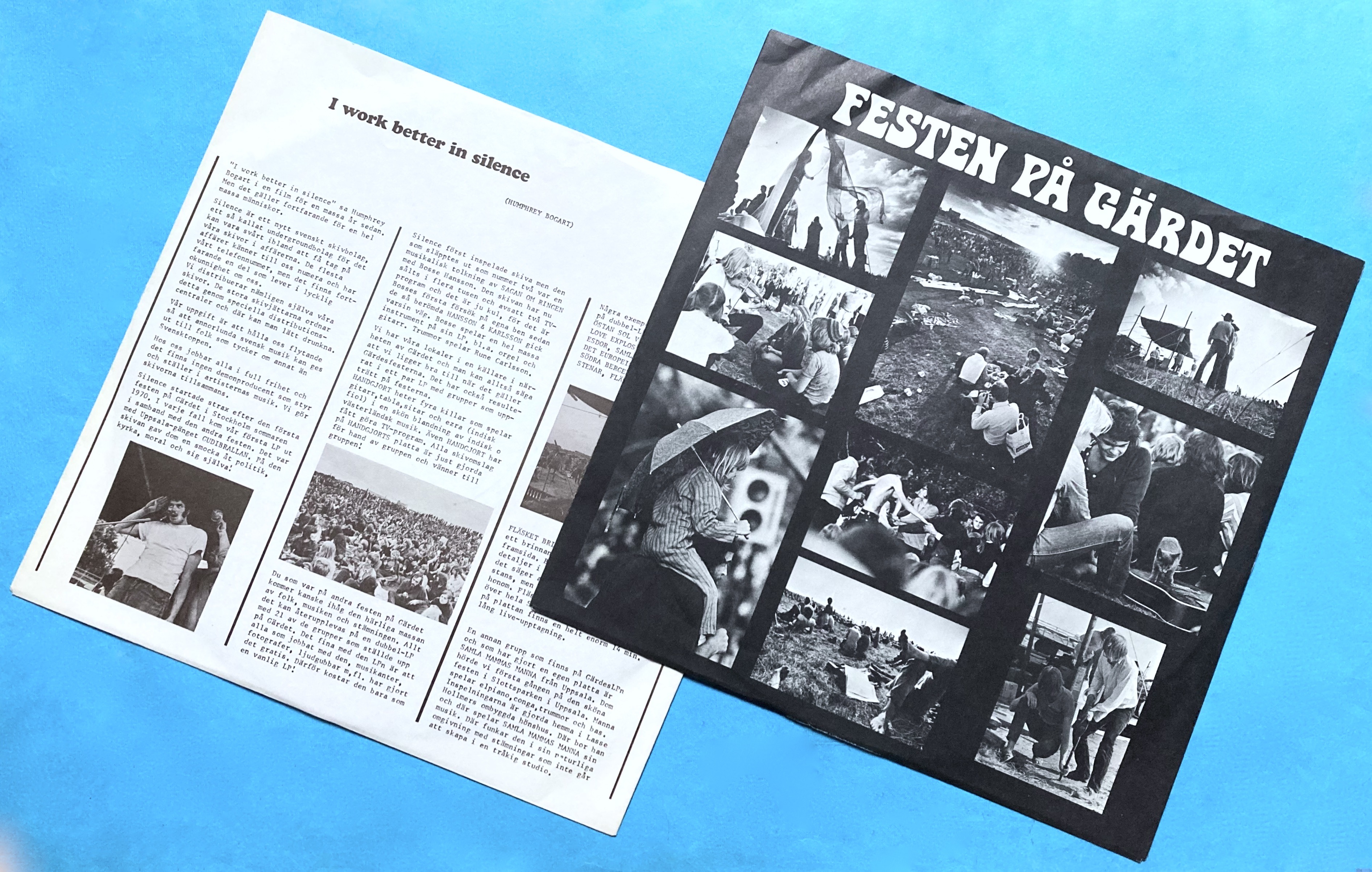 FESTEN PÅ GÄRDET - Svensk progg 2LP 1970 - 6