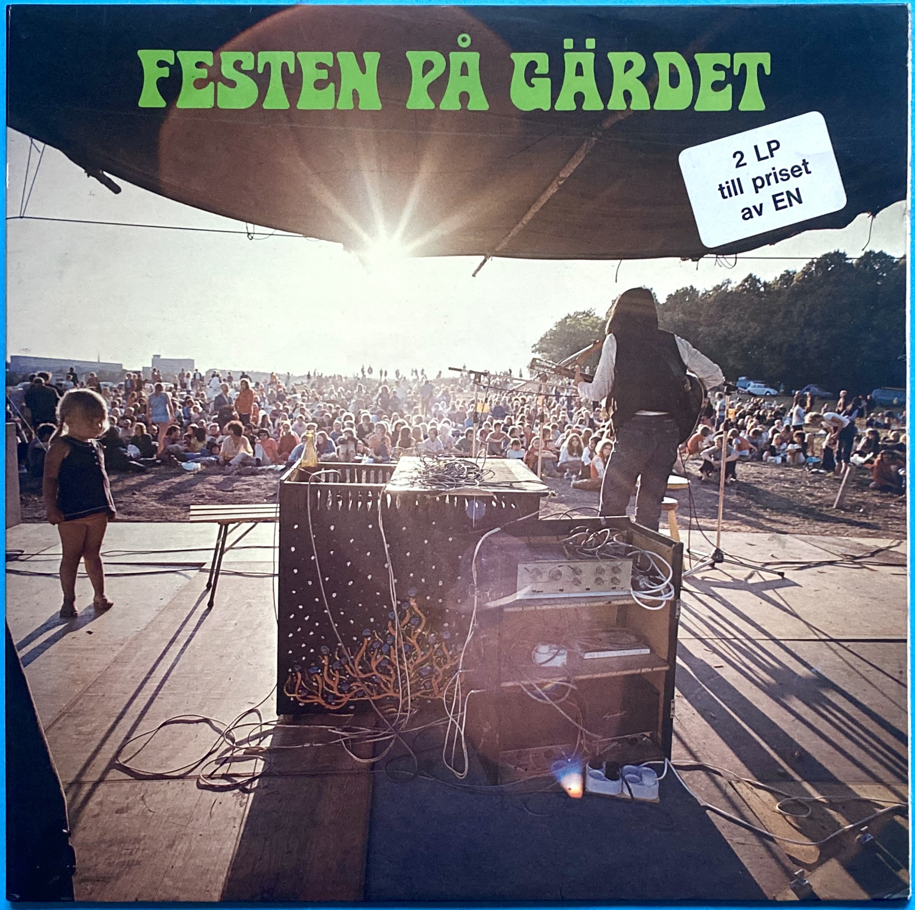 FESTEN PÅ GÄRDET - Svensk progg 2LP 1970