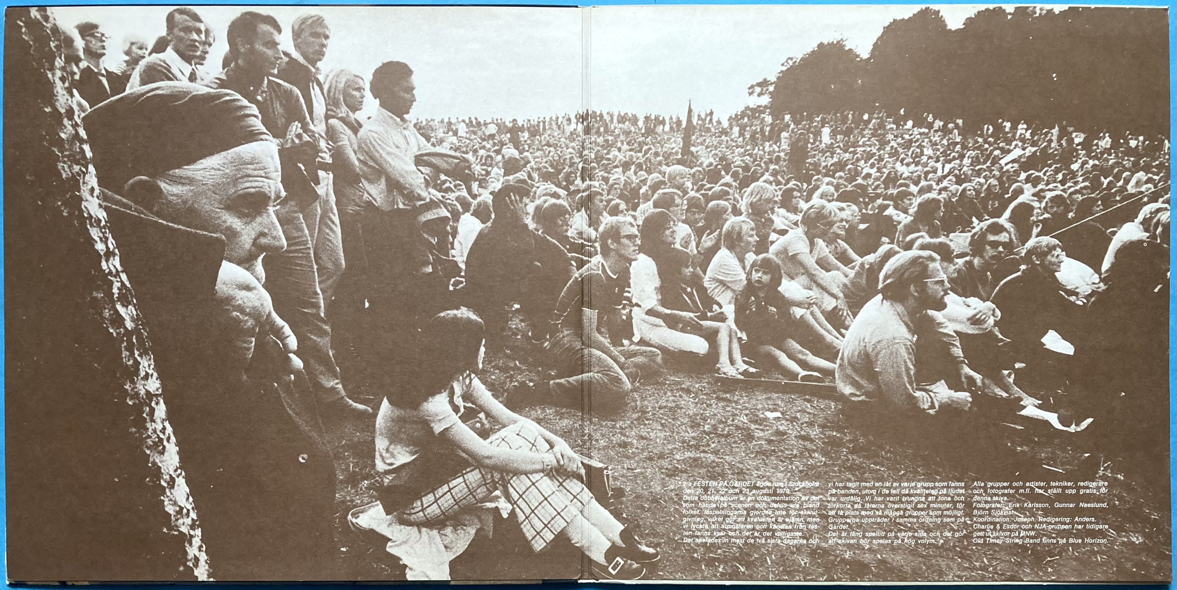 FESTEN PÅ GÄRDET - Svensk progg 2LP 1970 - 3