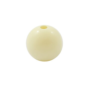 Akrylpärlor runda 6 mm natur 180 st