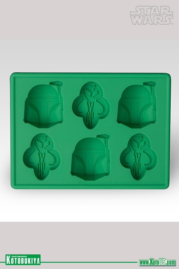 Star Wars Boba Fett Silicone Ice Tray