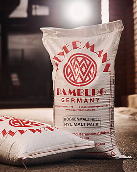 Rye Malt - pale (Weyermann®), whole, 25 kg