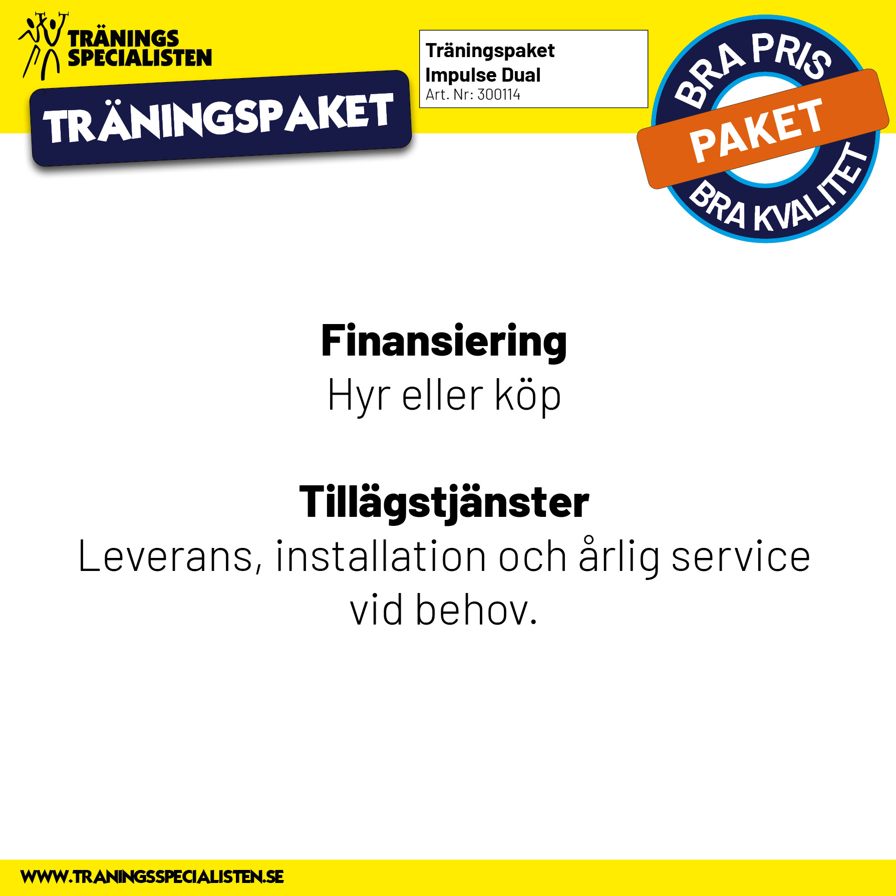 Träningspaket Impulse - 2
