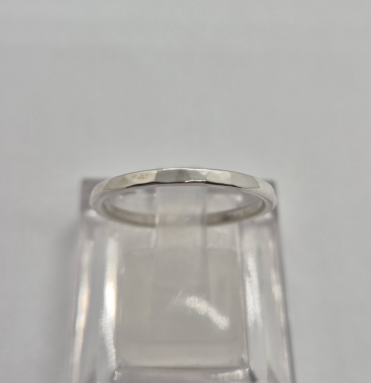 Handsmidd ring 2 mm - 925 Sterling Silver - 3