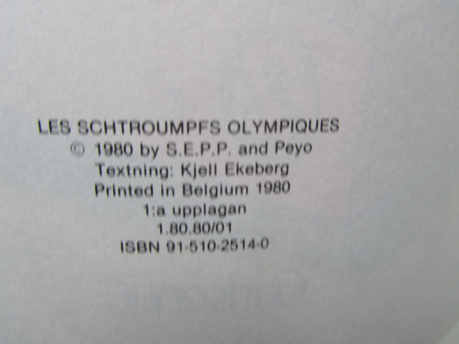 Smurfernas äventyr 11 De olympiska smurferna - 5
