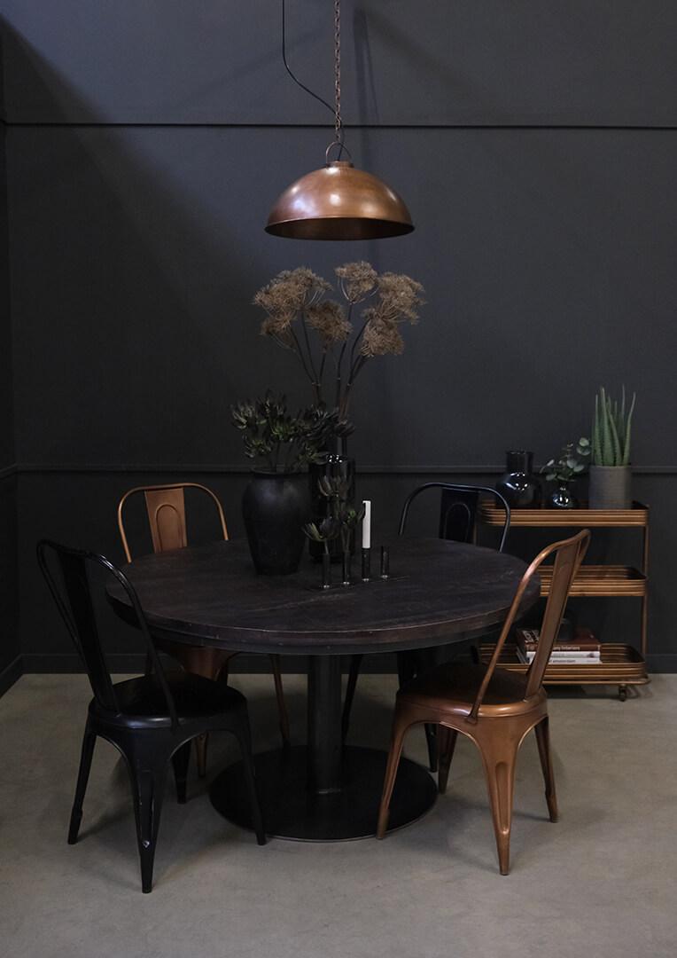  Thormann Taklampa i järn- Koppar - 5