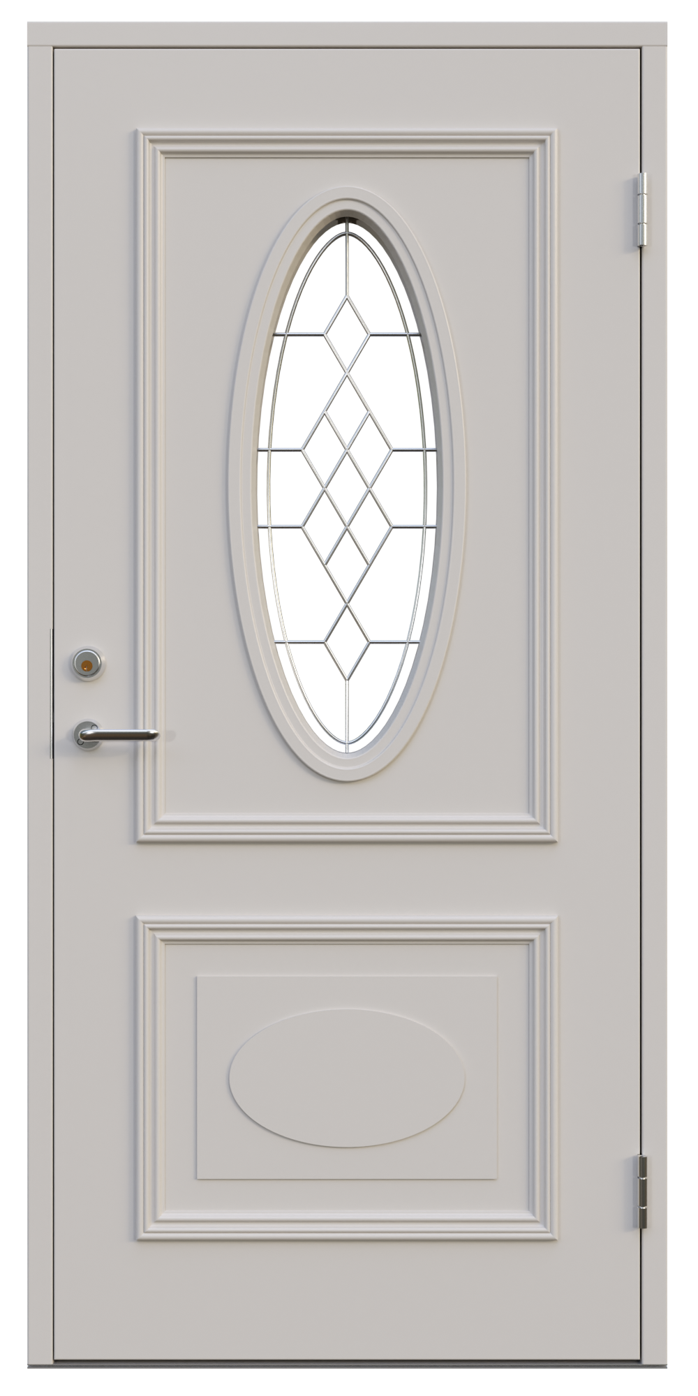 Oval Leksandsdörren ytterdörr - 5