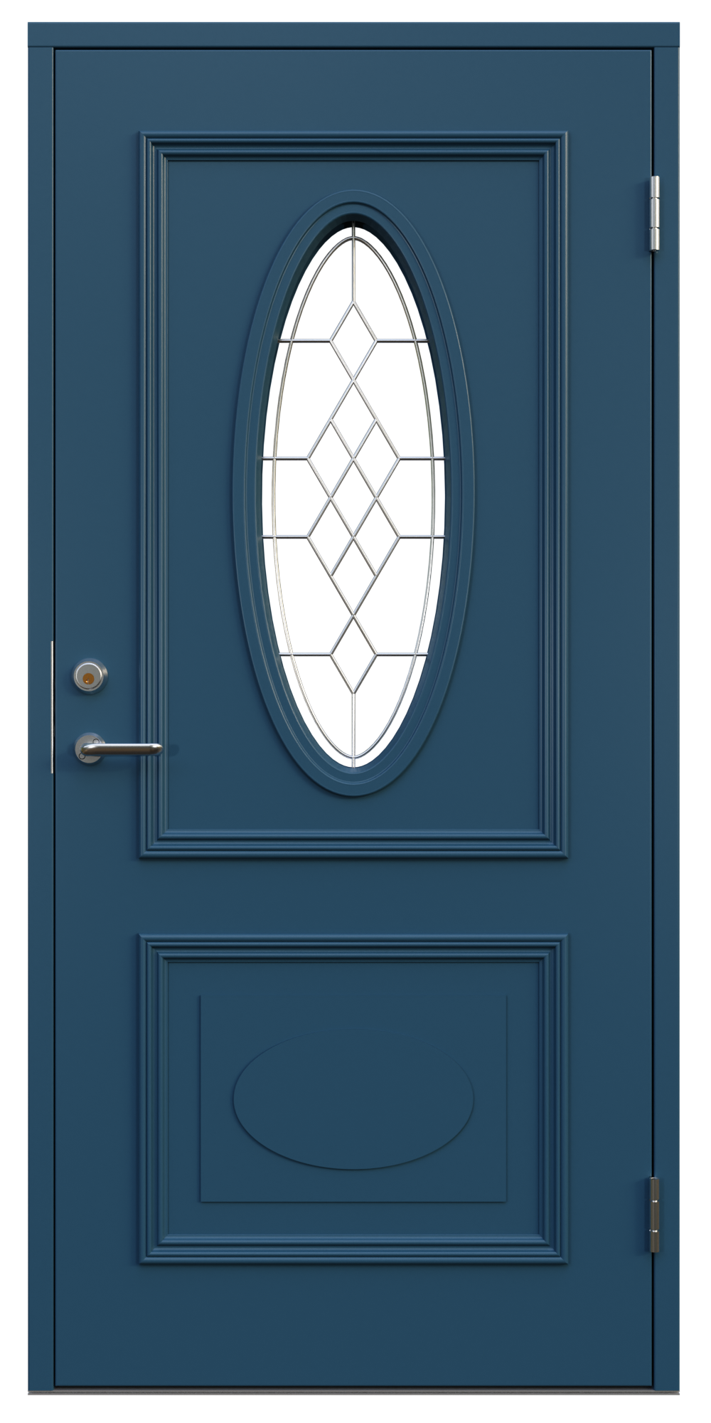 Oval Leksandsdörren ytterdörr - 2