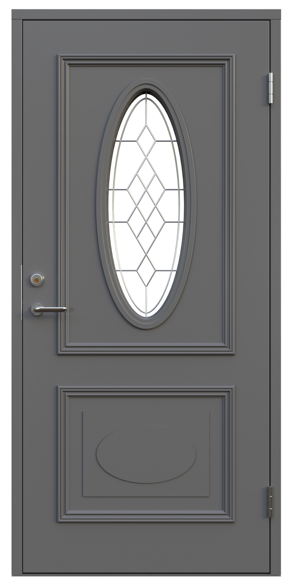 Oval Leksandsdörren ytterdörr - 6