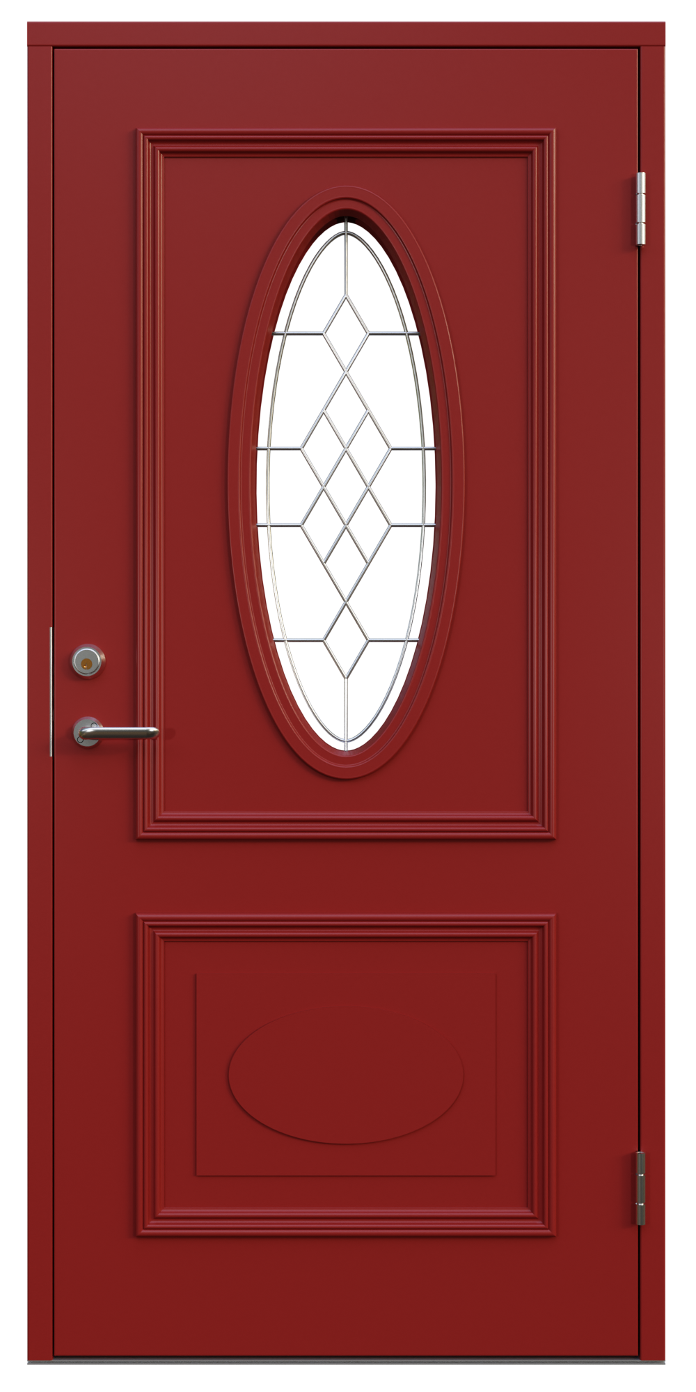 Oval Leksandsdörren ytterdörr - 7