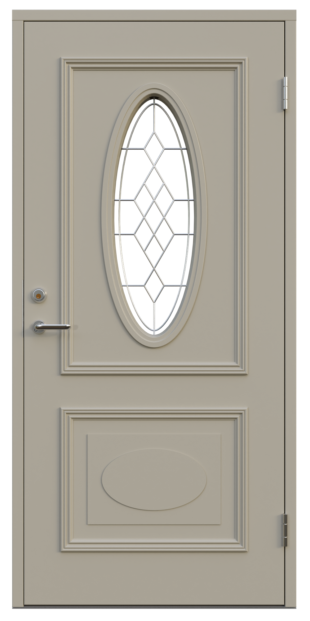 Oval Leksandsdörren ytterdörr - 8