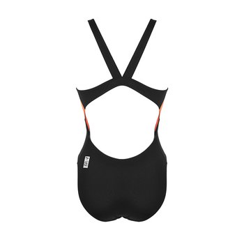 Swimsuit Alabama Orange with V-Back