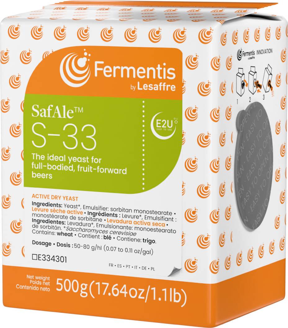 Fermentis SafAle S-33, 500 g - 2