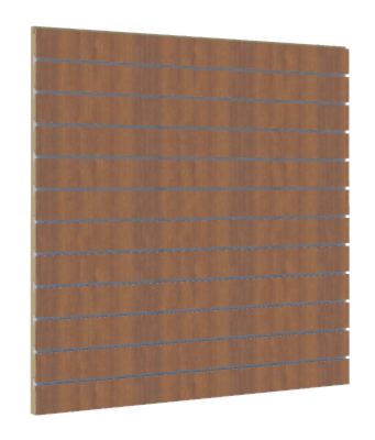 Spårpanel 1200x1200mm Svart/Grå/Ek/Valnöt. Svensk tillverkad! - 5
