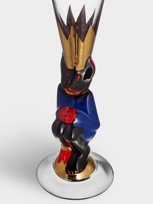 Nobel Djävulsglas Blå Snapsglas - 2